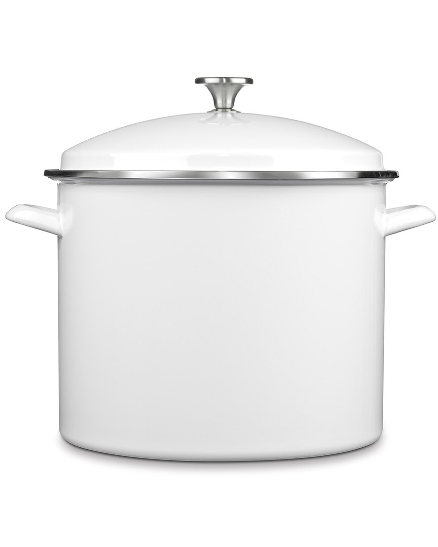 Cuisinart 16qt Stockpot Eos166-30w In Silver
