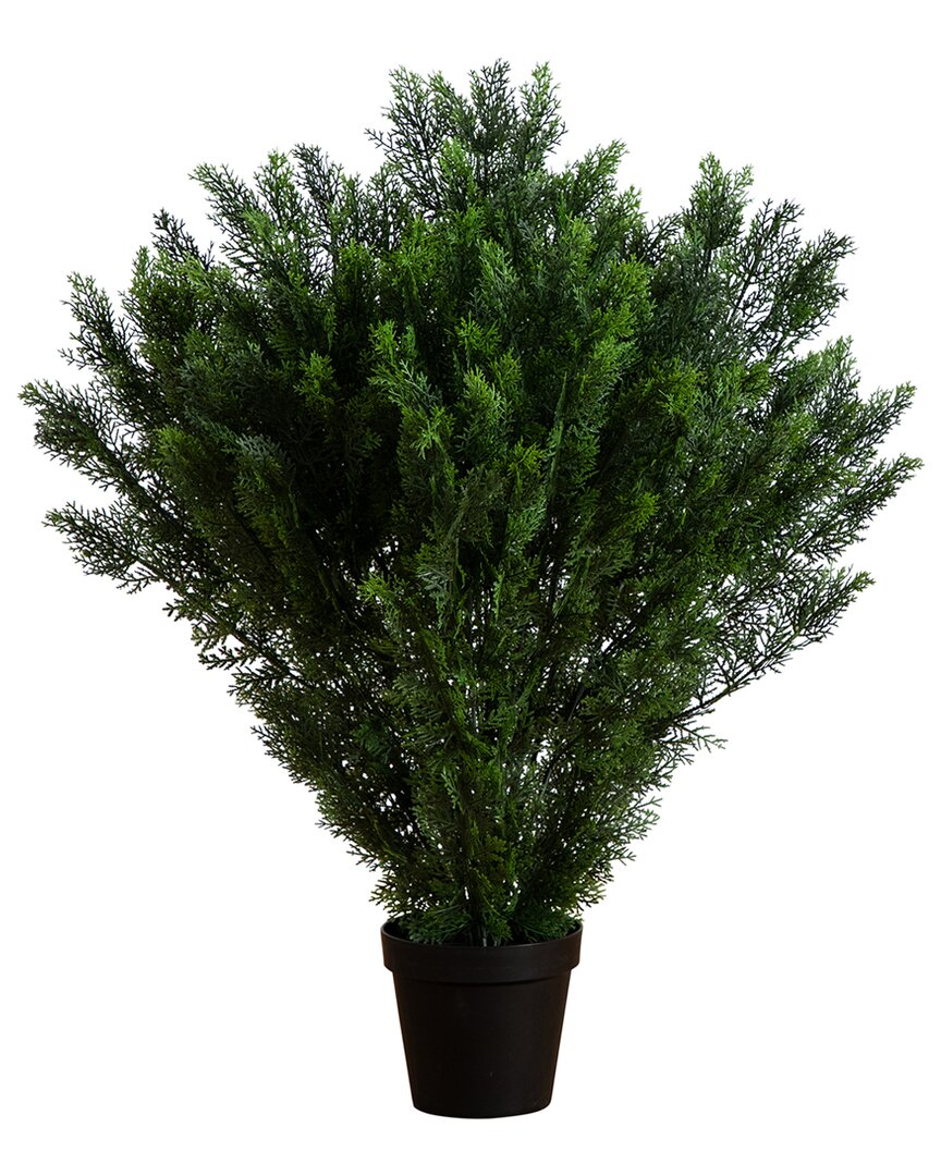NEARLY NATURAL NEARLY NATURAL 4FT ARTIFICIAL CEDAR BUSH UV-RESISTANT (INDOOR/OUTDOOR) 