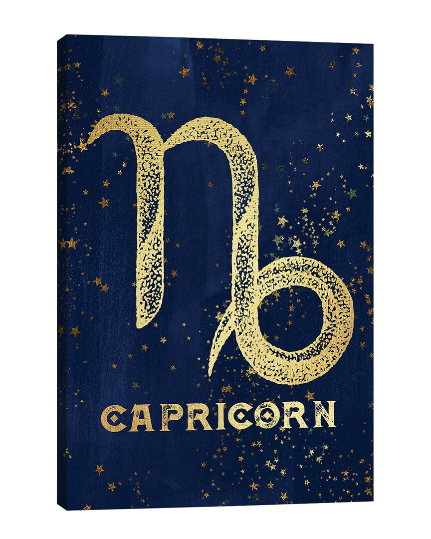 Icanvas Capricorn Zodiac Sign By Nature Magick Wall Art