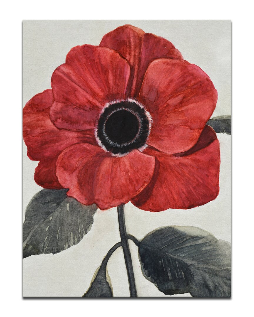 Ready2hangart Graceful Poppy I Wrapped Canvas Wall Art