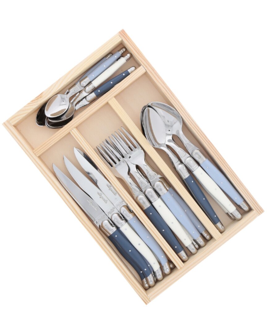 Jean Dubost Atelier Mix 24pc Flatware Set In Multi