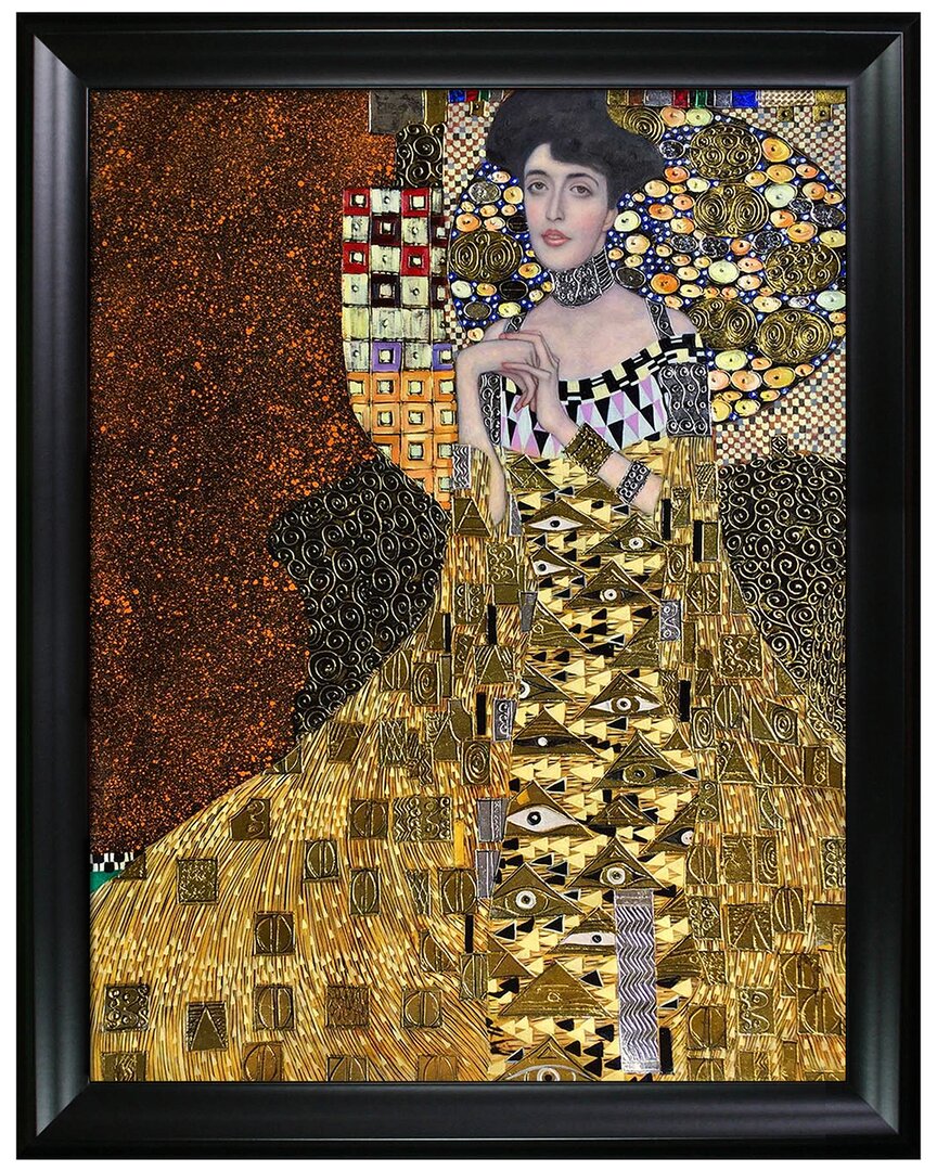 La Pastiche Portrait Of Adele Bloch-bauer I, 1907 (luxury Line) By Gustav Klimt