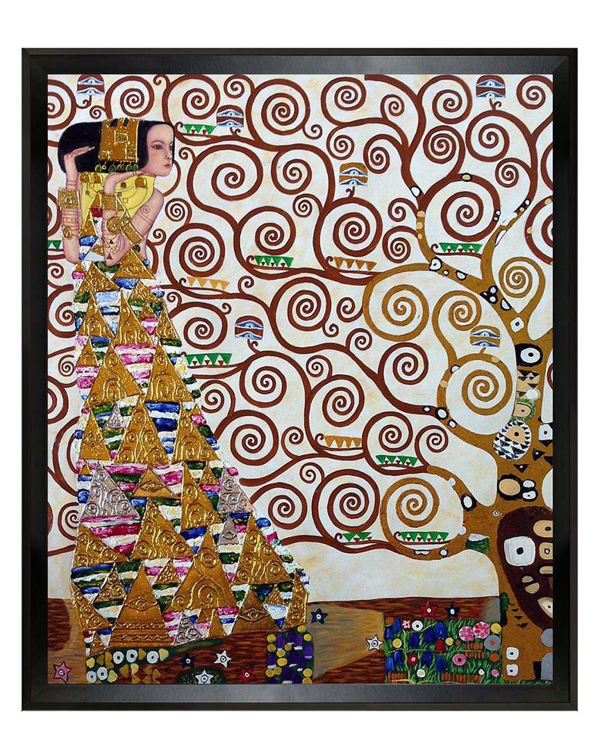 Overstock Art Expectation Oil Reproduction By Gustav Klimt