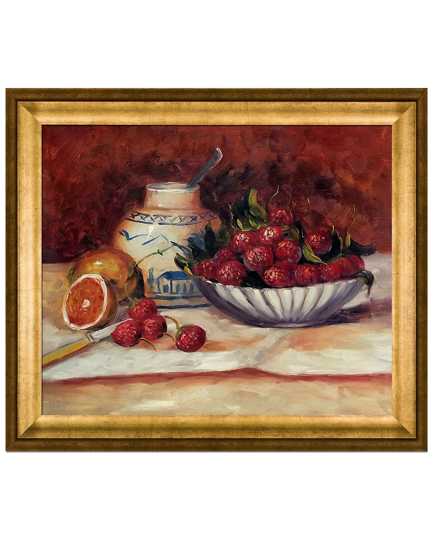 Overstock Art Strawberries Oil Reproduction By Pierre-auguste Renoir