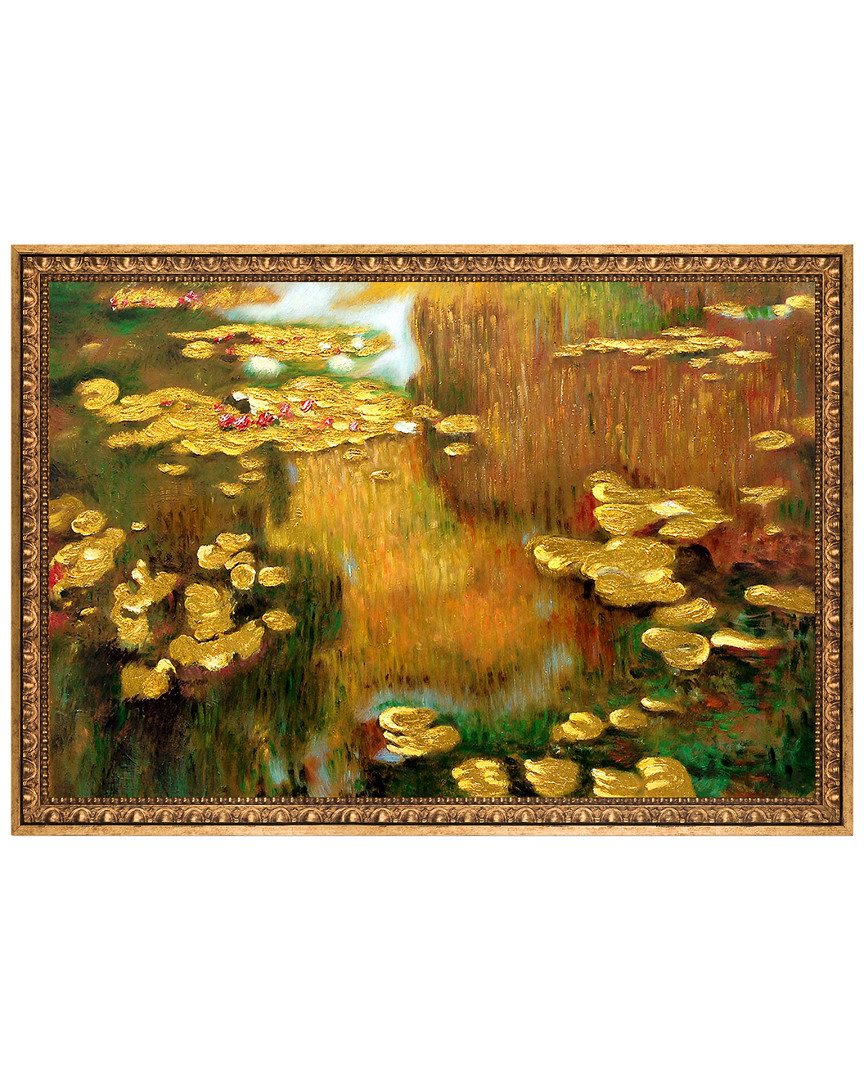 Overstock Art Water Lilies Oil Reproduction By Claude Monet