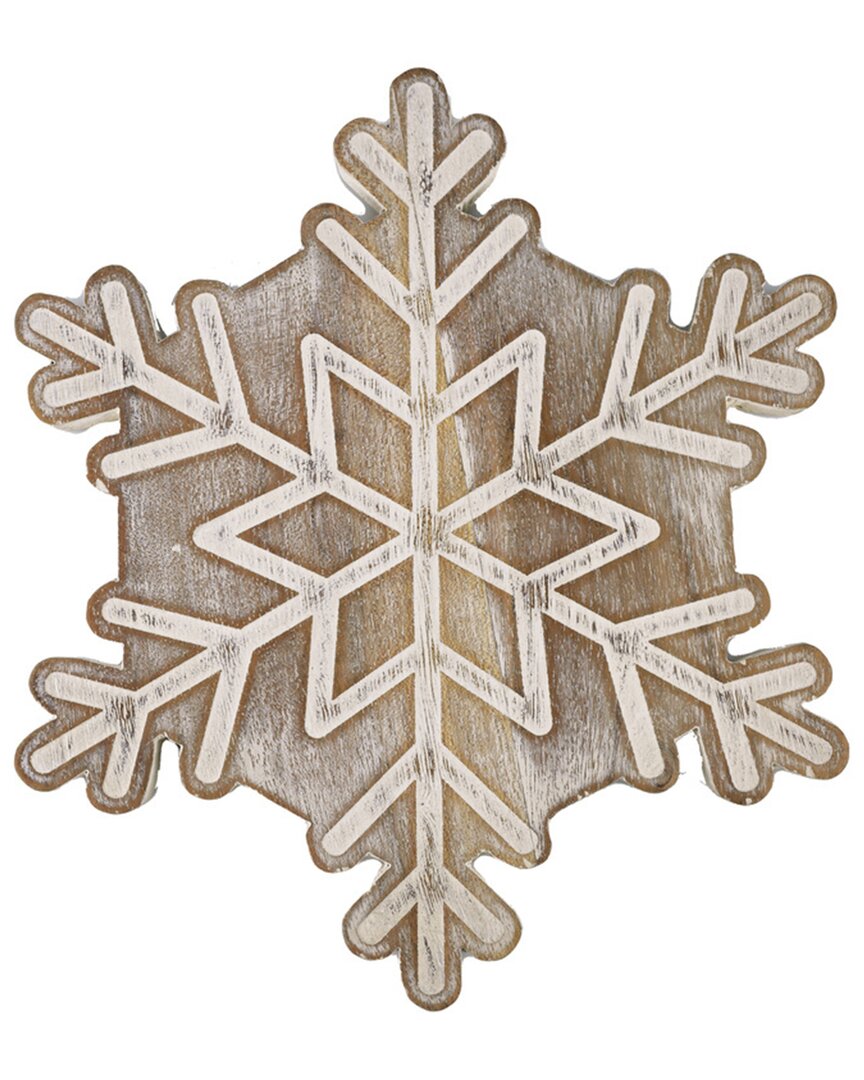 Godinger Snowflake Trivit In Brown