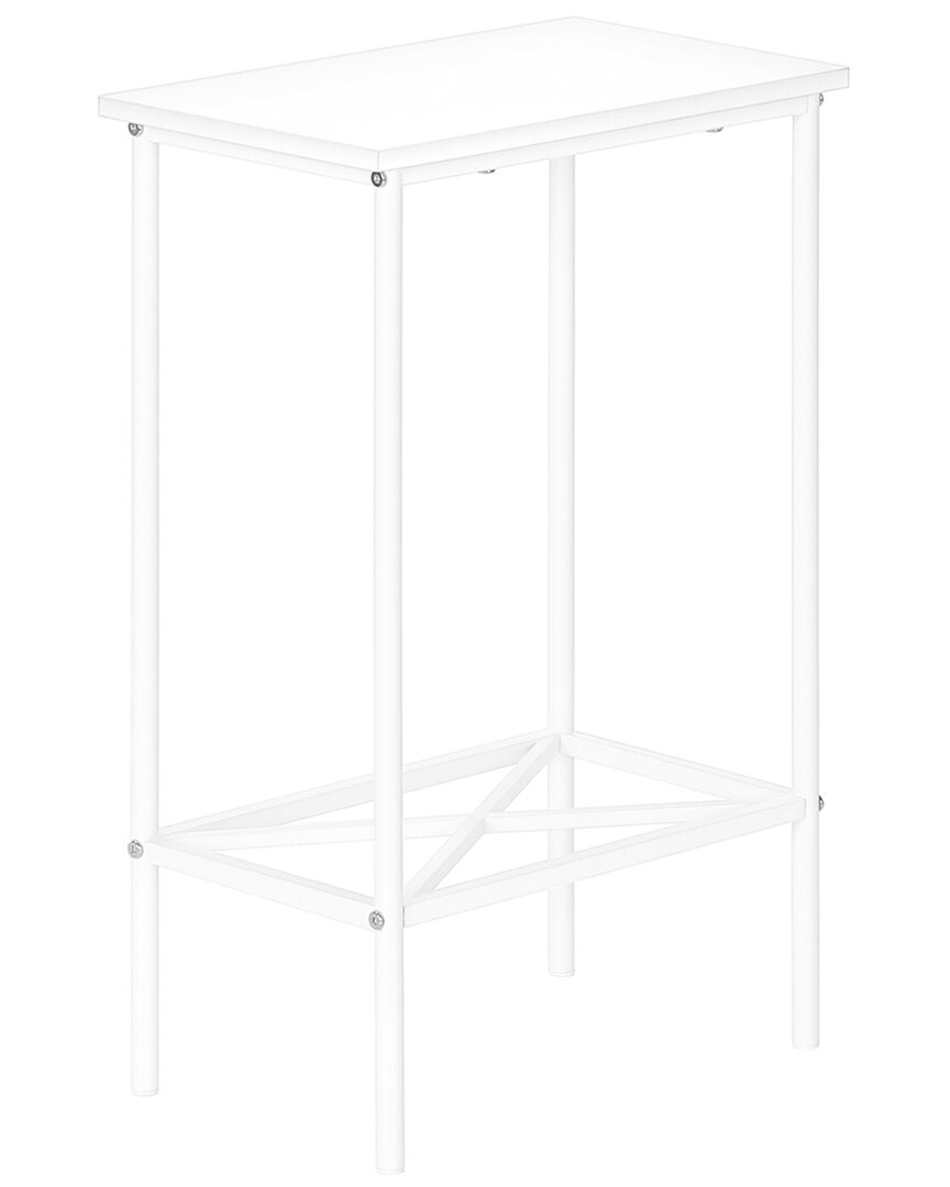 Monarch Specialties Accent Table In White