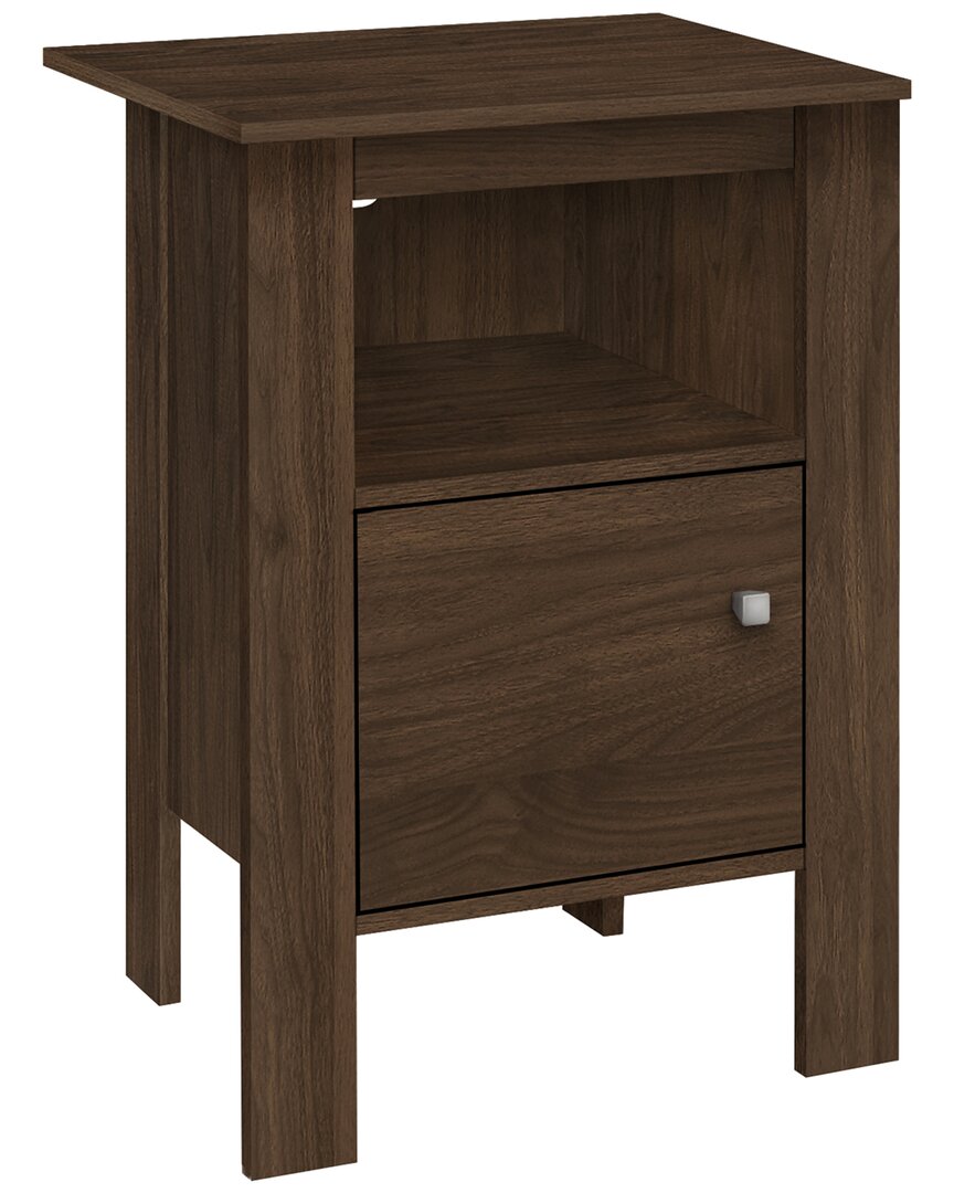 Monarch Specialties Side Table In Brown