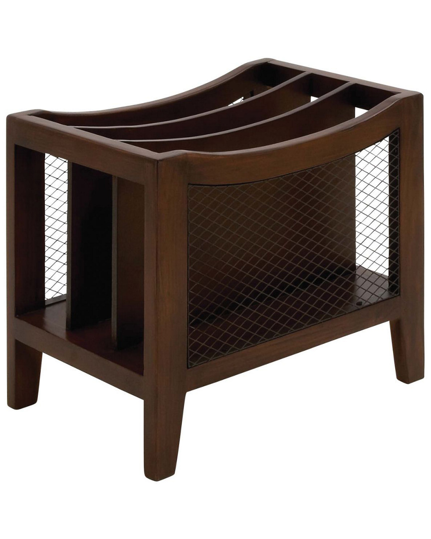 Peyton Lane Wood Magazine Holder