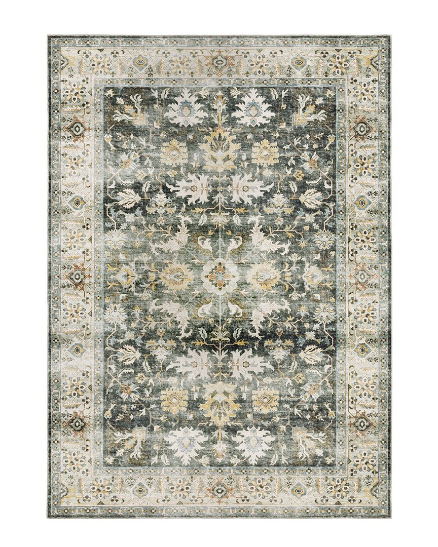 Shop Stylehaven Chandler Traditional Washable Flat Weave Rug In Blue