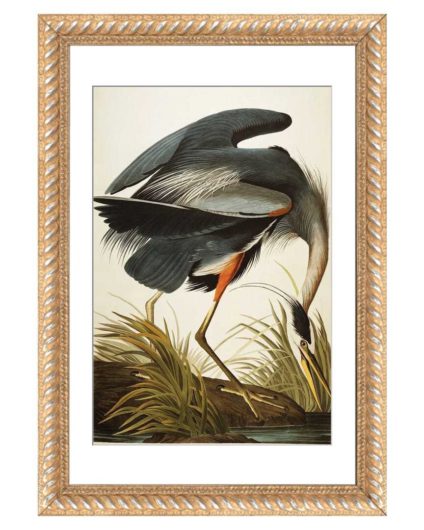Icanvas Great Blue Heron By John James Audubon Wall Art