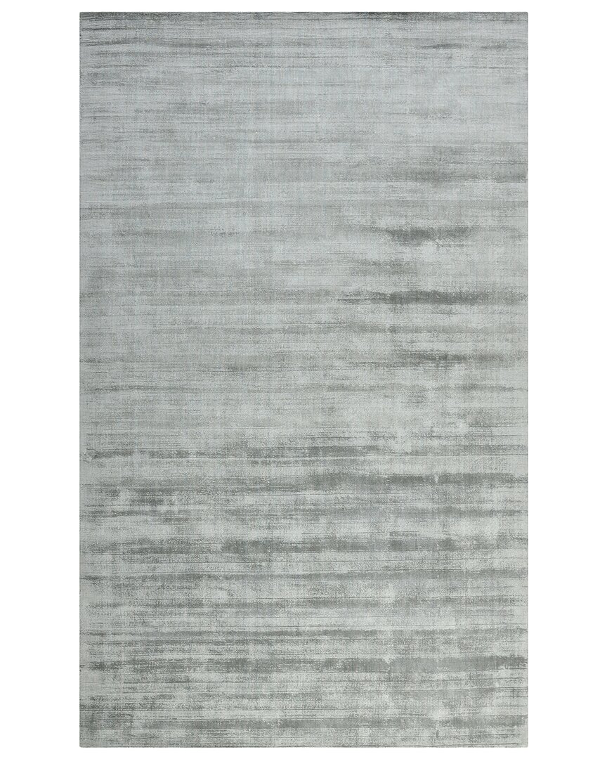Ar Rugs Londyn Hand-loomed Rug In Silver