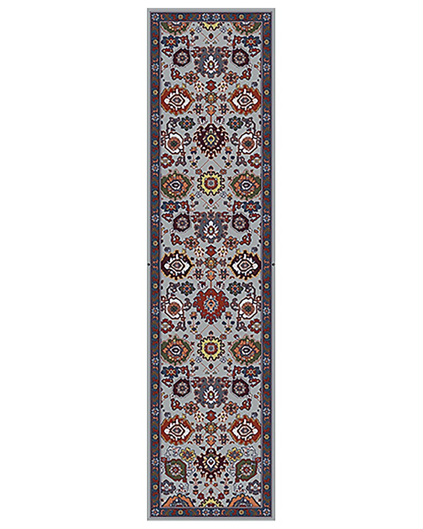Ar Rugs Newent Hand-knotted Rug In Navy