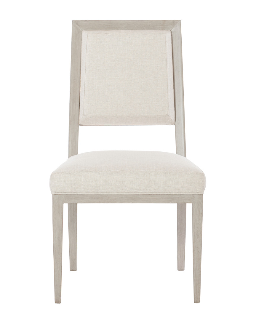 Bernhardt Axiom Side Chair In Linear Gray