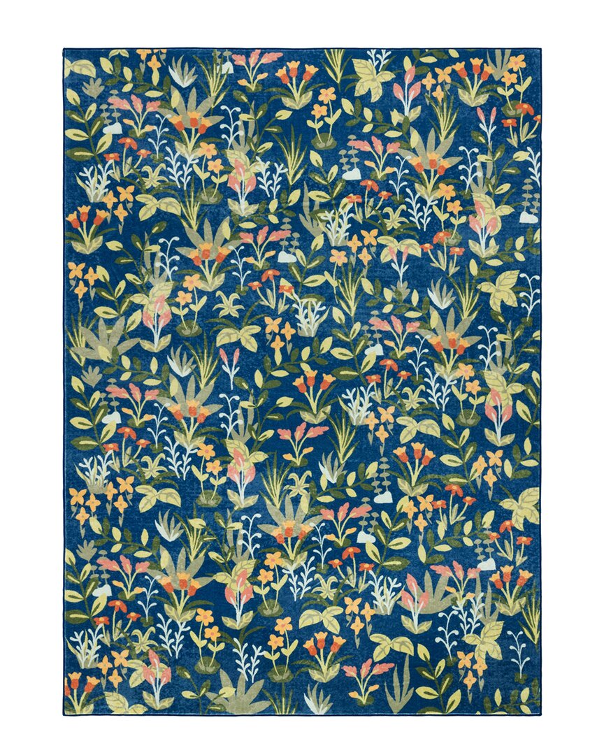 Martha Stewart Petunia Polyester Rug