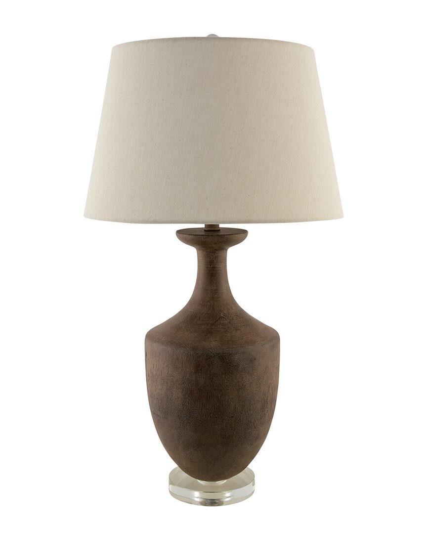 Surya Vasto Accent Table Lamp In Brown