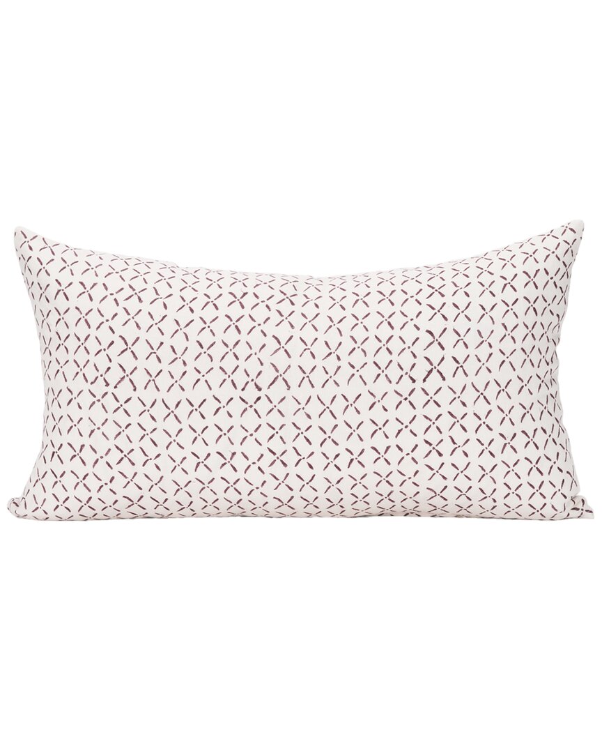 Shop Mercana Jayden Decorative Linen Lumbar Pillow Cover