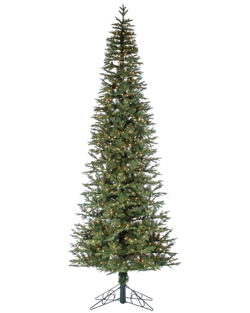 Sterling Tree Company 10ft High Pre-lit Natural Cut Narrow Jackson Pine With 950 Ul Clear White Lights In Green