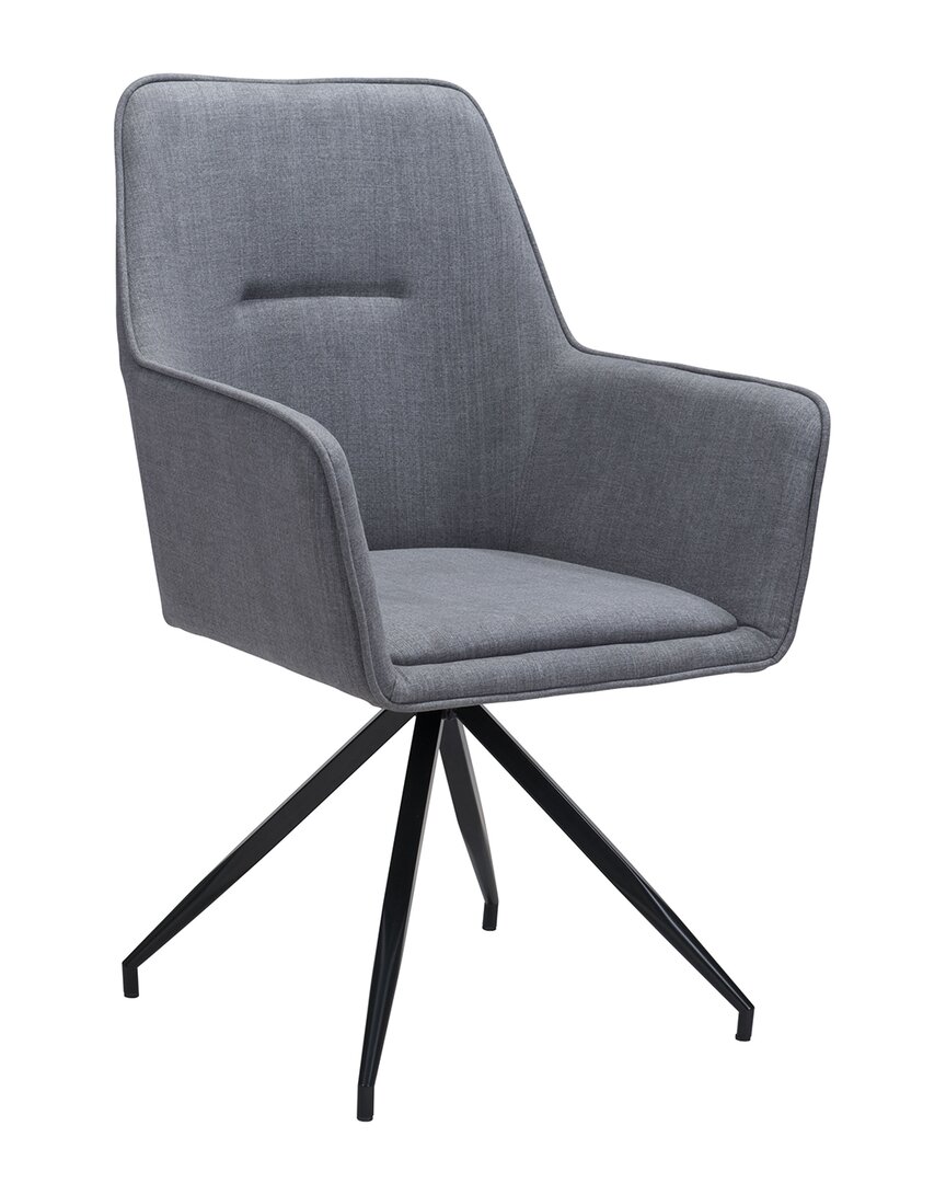 Zuo Modern Watkins Dining Chair (set Of 2) In Grey