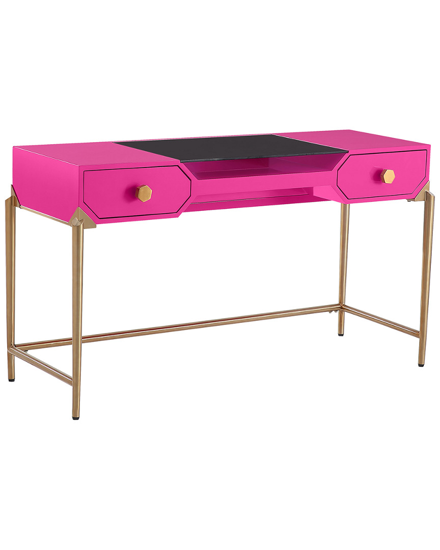 Tov Bajo Pink Lacquer Desk
