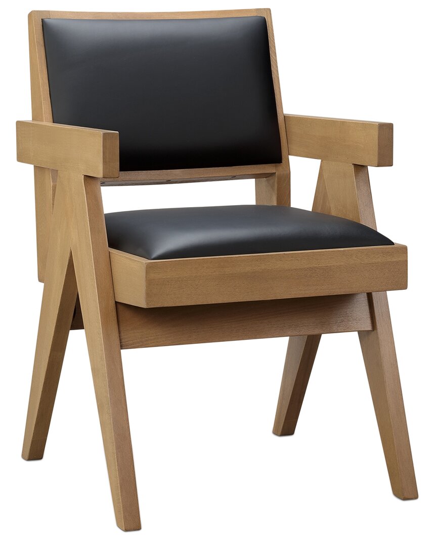 Design Guild Pierre Jeanneret Armchair In Black