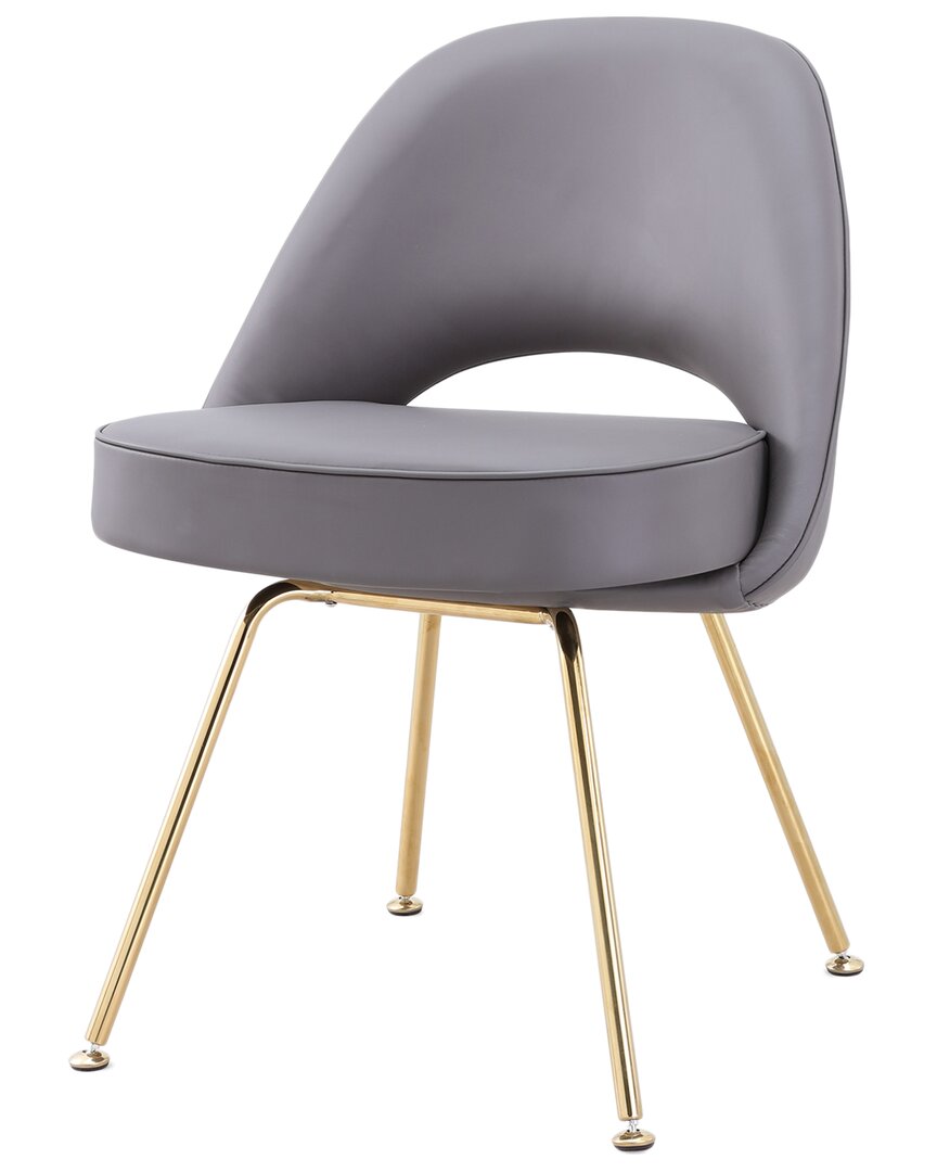Design Guild Saarinen Modern Dining Chair In Gray