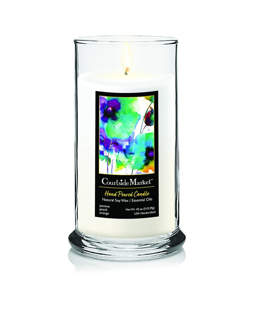 Courtside Market Wall Decor Courtside Market Color Flowers I Soy Wax Candle