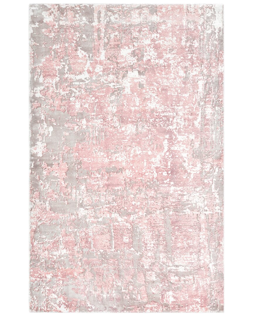 Solo Rugs Blush Handmade Rug In Pink