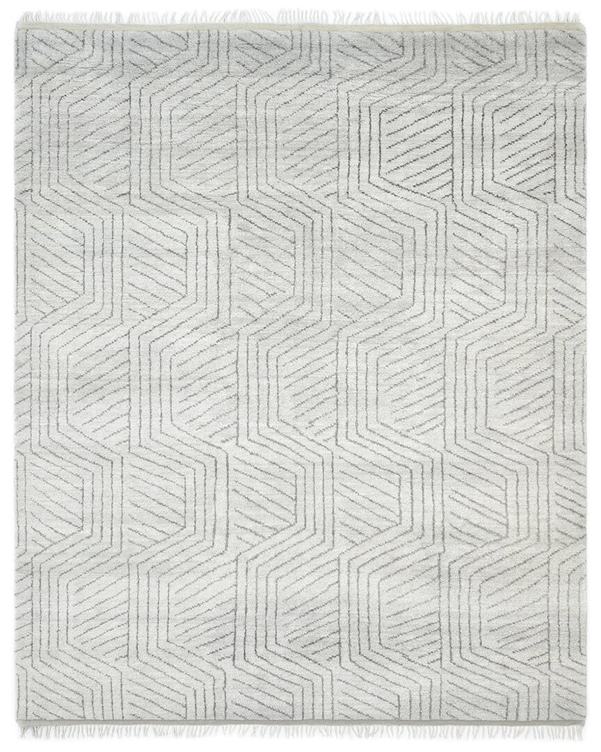 Solo Rugs Laurence Handmade Rug In Ivory