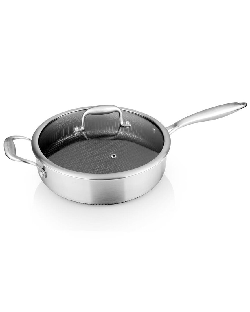 Nutrichef Saute Pan In Silver