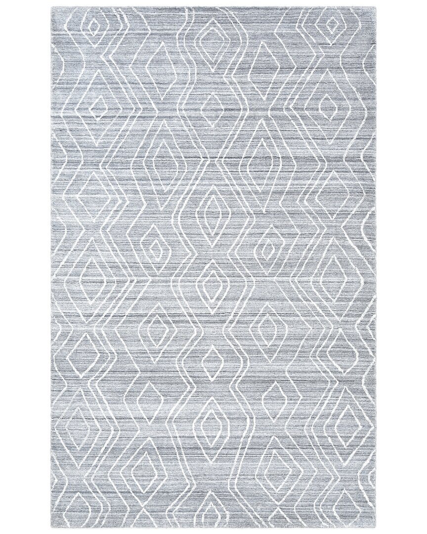 Solo Rugs Athena Handmade Rug In Gray