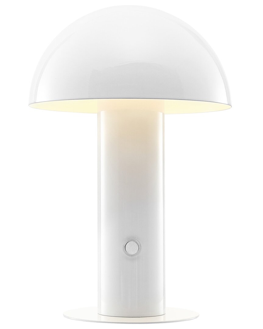 Jonathan Y Boletus Led Table Lamp In White