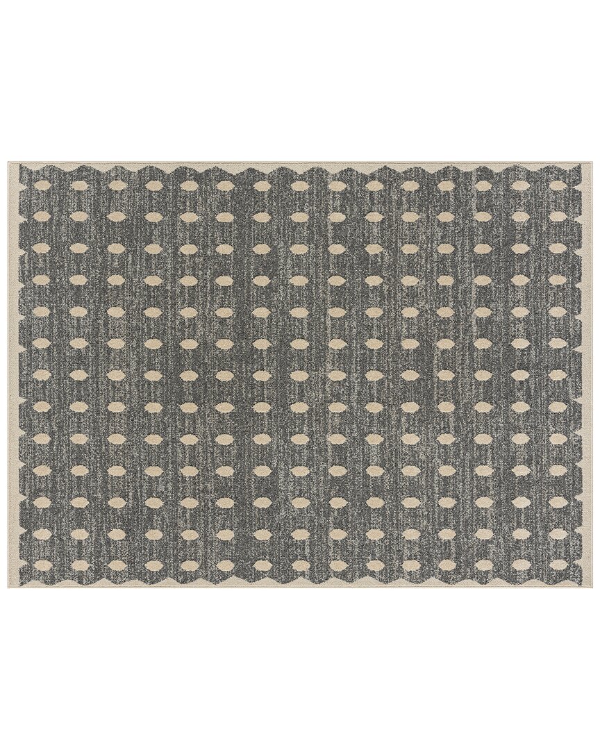 Luxe Weavers Discontinued  Grayson Rug In Silver