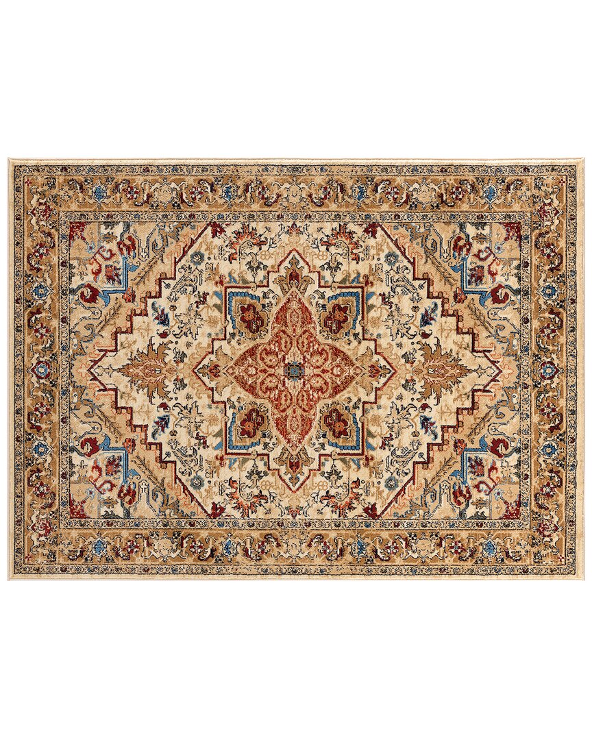 Luxe Weavers Discontinued  Howell Rug In Ivory