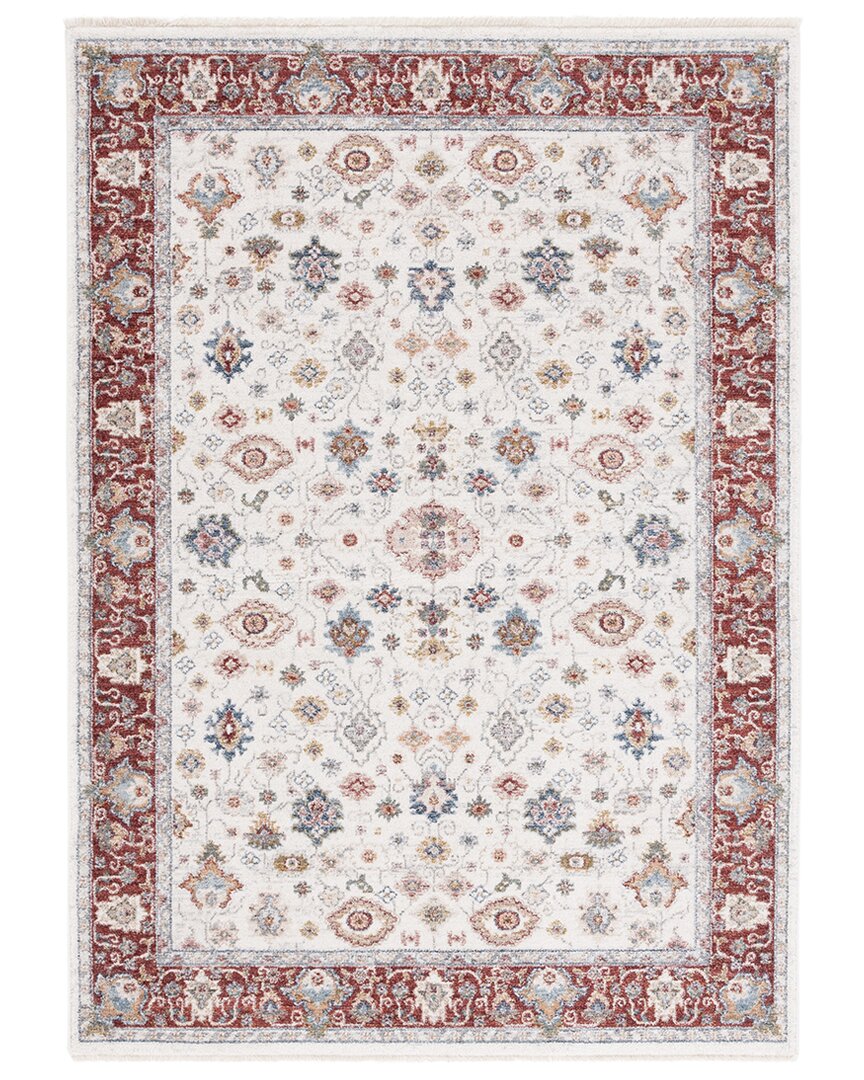 Ralph Lauren Lauren Milltown Power Loomed Spacedyed Rug In Ivory