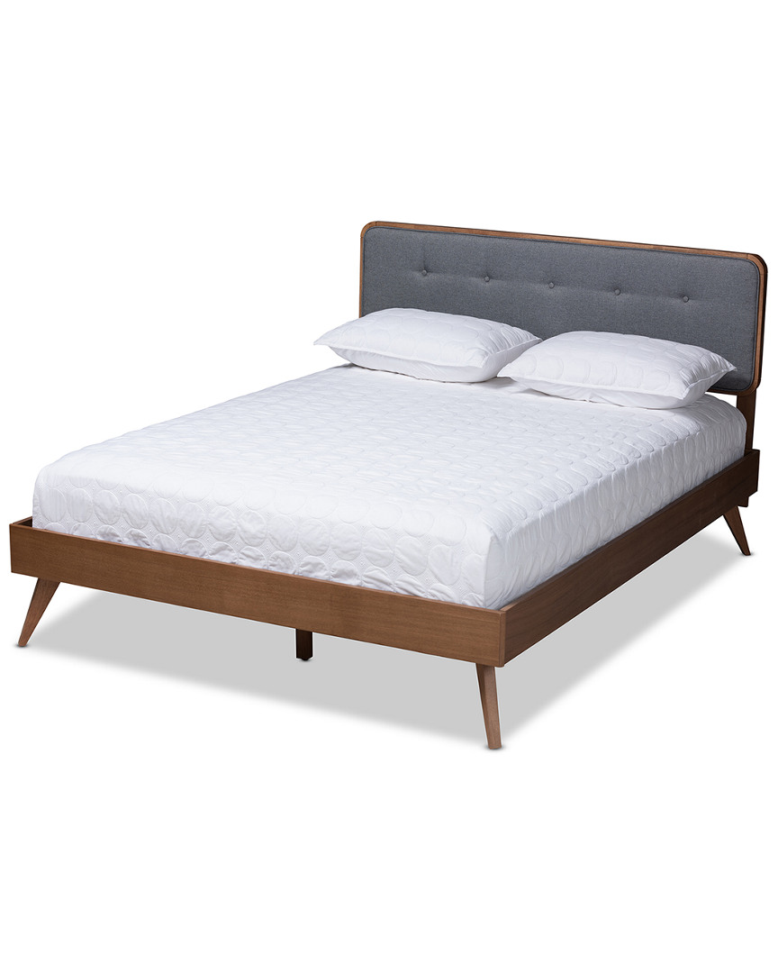 Baxton Studio Dilara Full Size Platform Bed