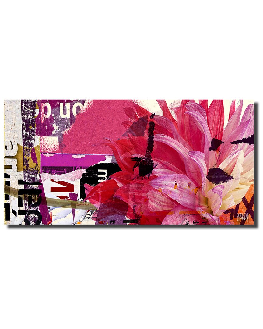 Ready2hangart Painted Petals Lxxi 4-piece Wrapped Canvas Wall Art By Tristan Scott
