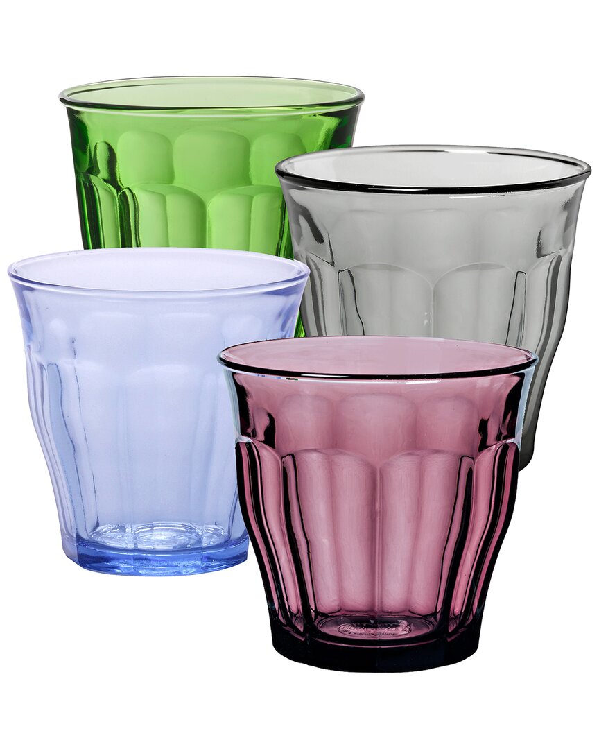 Shop Duralex Set Of 4 Picardie Mixed Small Tumblers