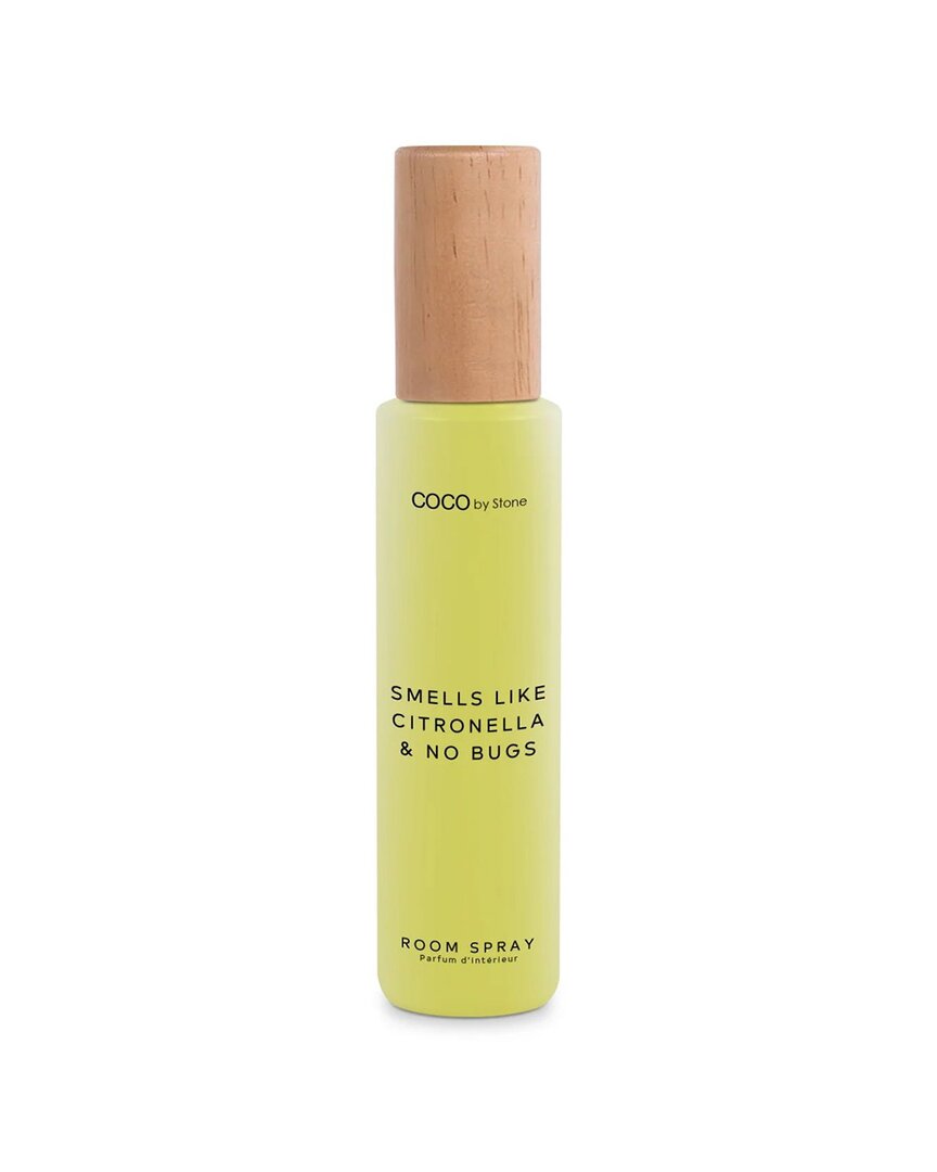 COCO BY STONE COCO BY STONE SMELLS LIKE CITRONELLA & NO BUGS 5OZ ROOM SPRAY