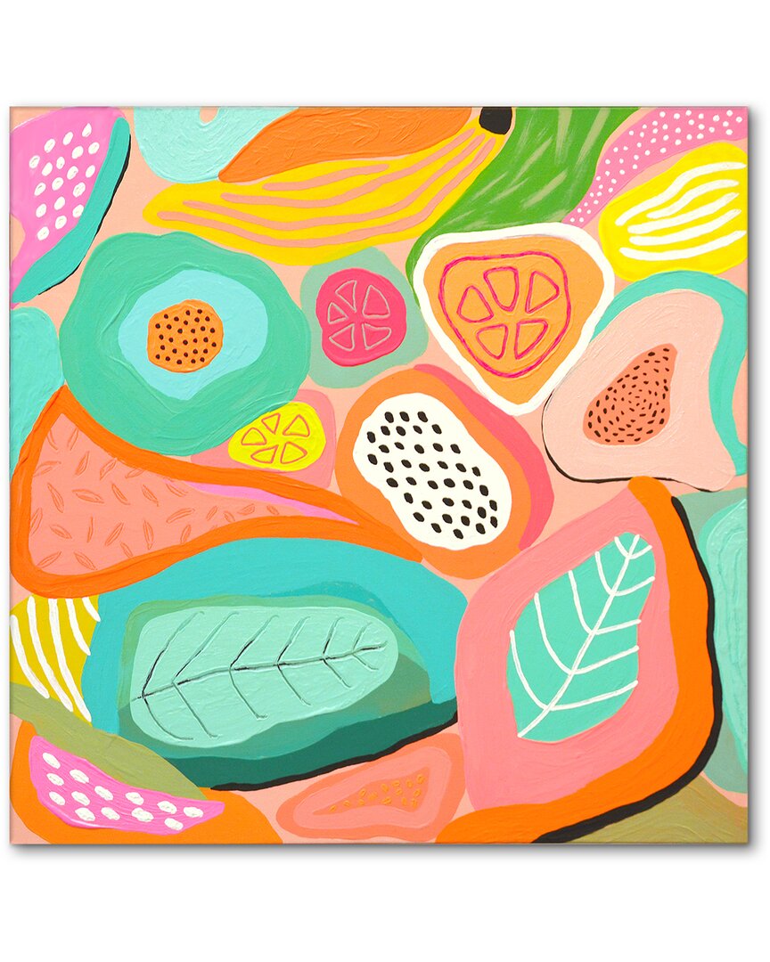Ready2hangart Fruit Fiesta Wrapped Canvas Wall Art By Lisa Kaw