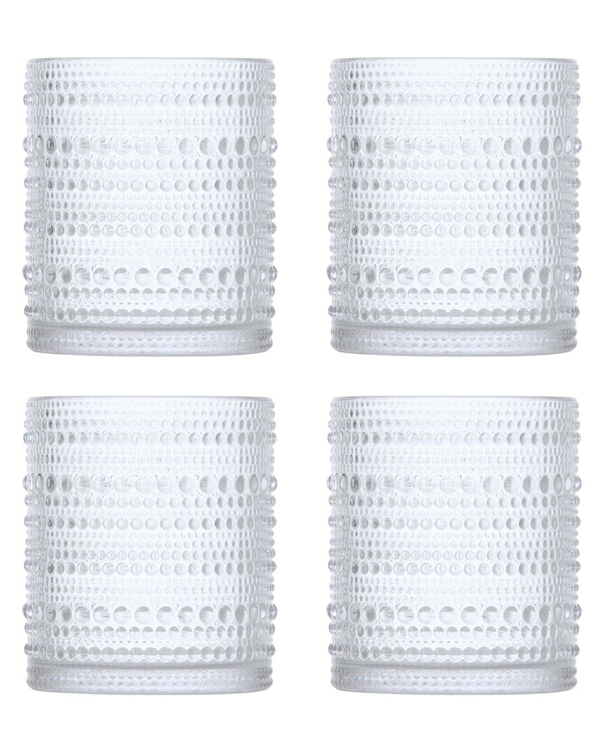 Fortessa Jupiter 4pc Old Fashioned Glasses In Clear