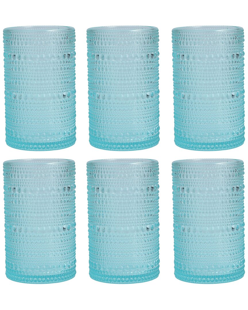Fortessa Jupiter 6pc Beverage Glasses In Blue
