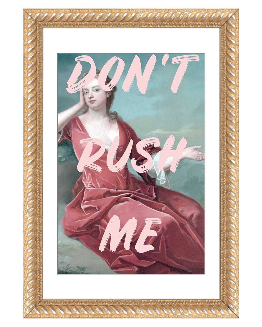 Icanvas Don't Rush Me By Grace Digital Art Co Wall Art