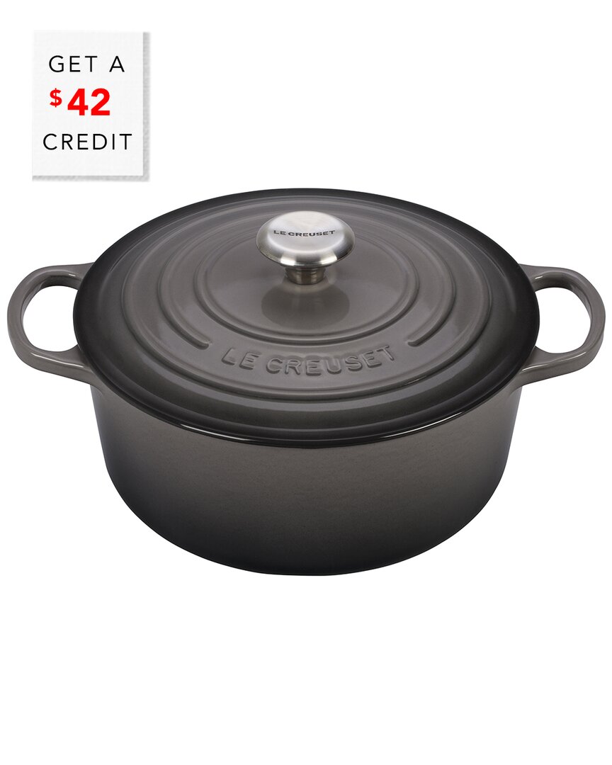 Le Creuset 4.5-qt. Signature Enameled Cast Iron Round Dutch Oven