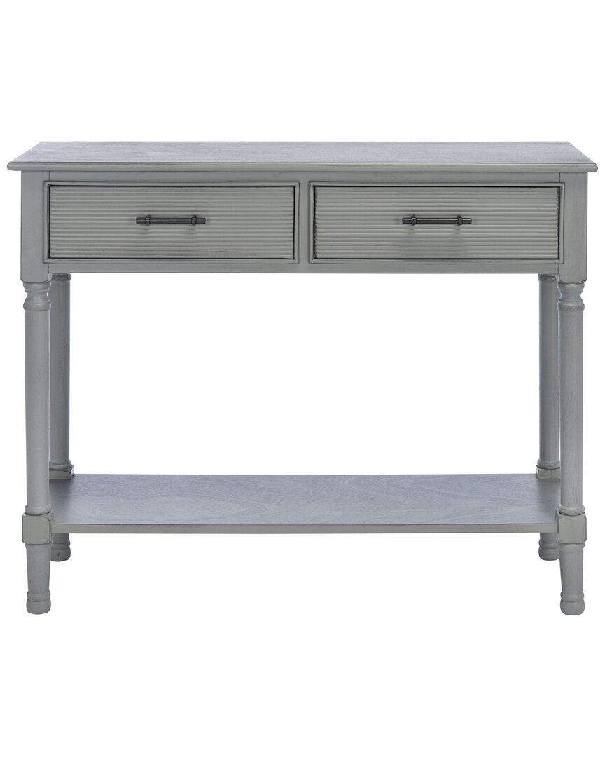Safavieh Couture Ryder 2drw Console Table In Grey