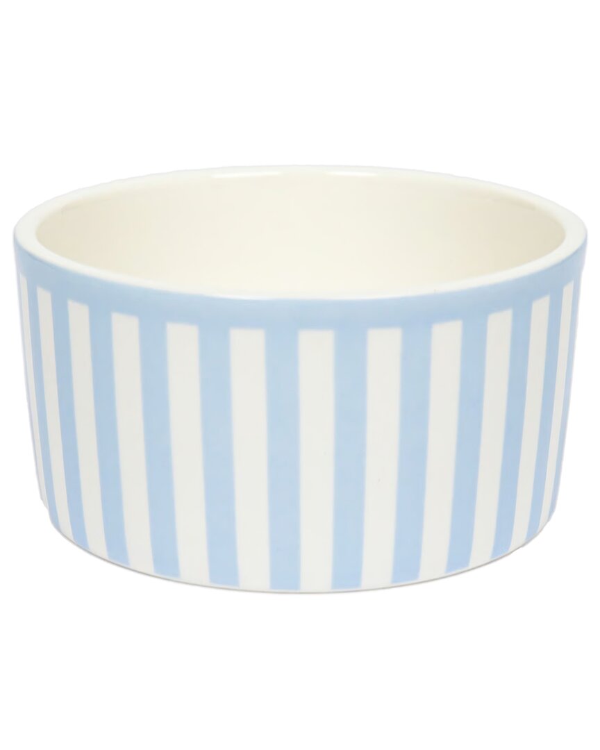 In The Roundhouse Set Of 4 Sicily Stripe Dip Bowls In Blue