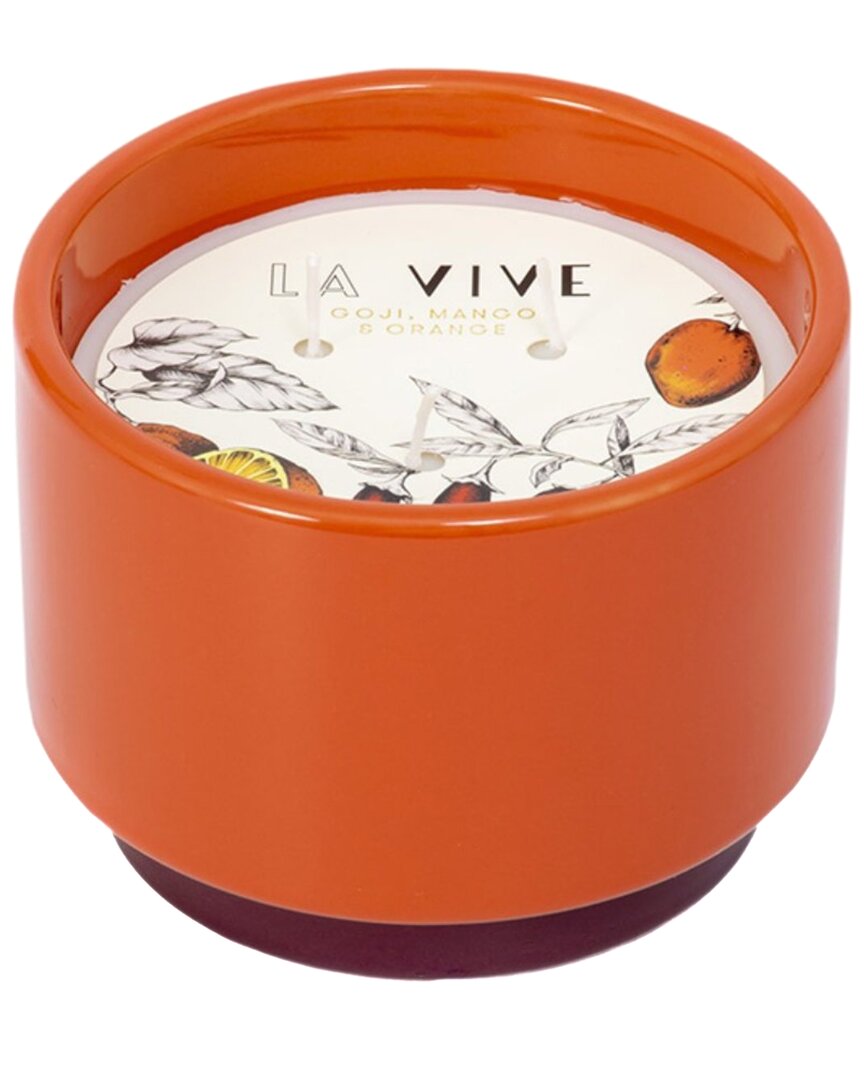 Shop L'or De Seraphine La Vive Goji, Mango & Orange Large Candle