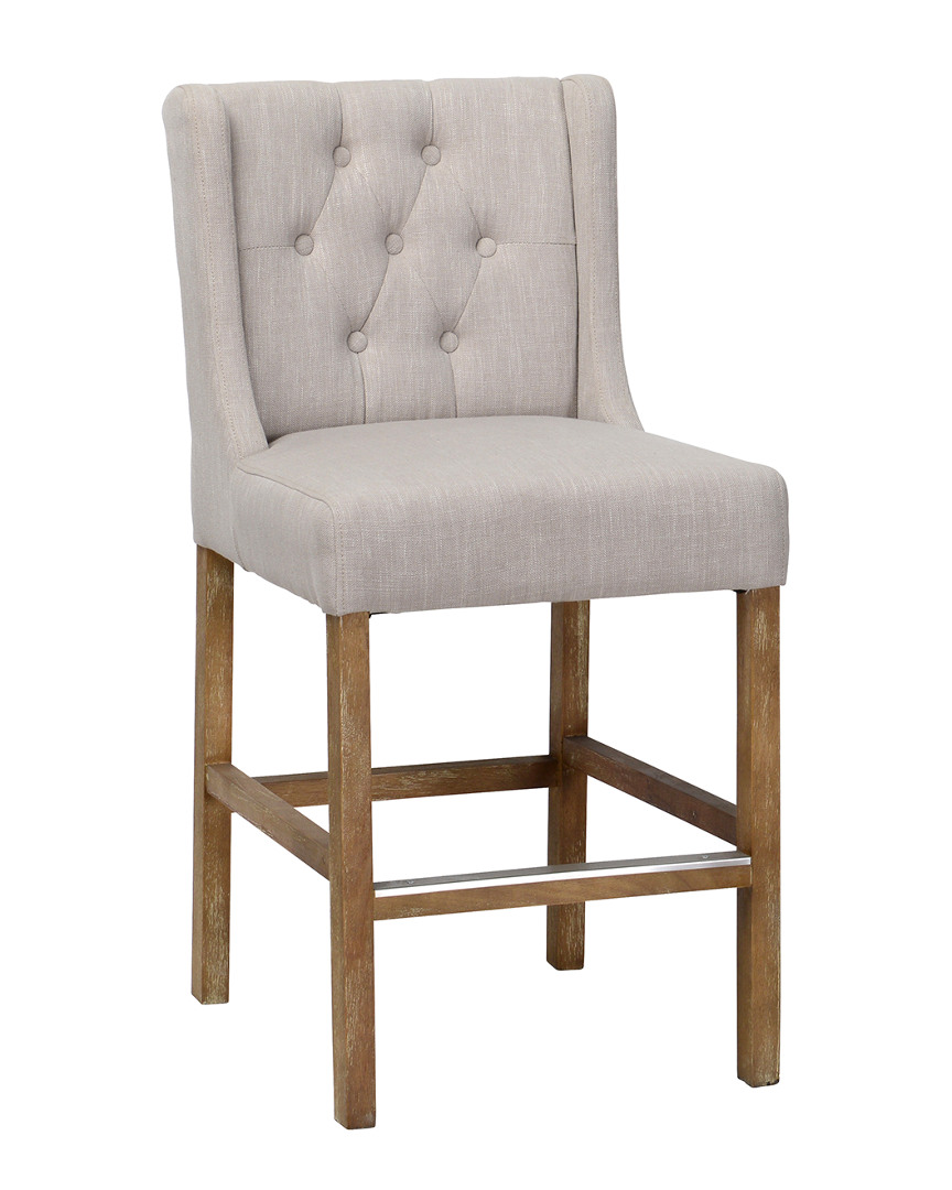 Kosas Home Karla Tufted 24in Counter Stool