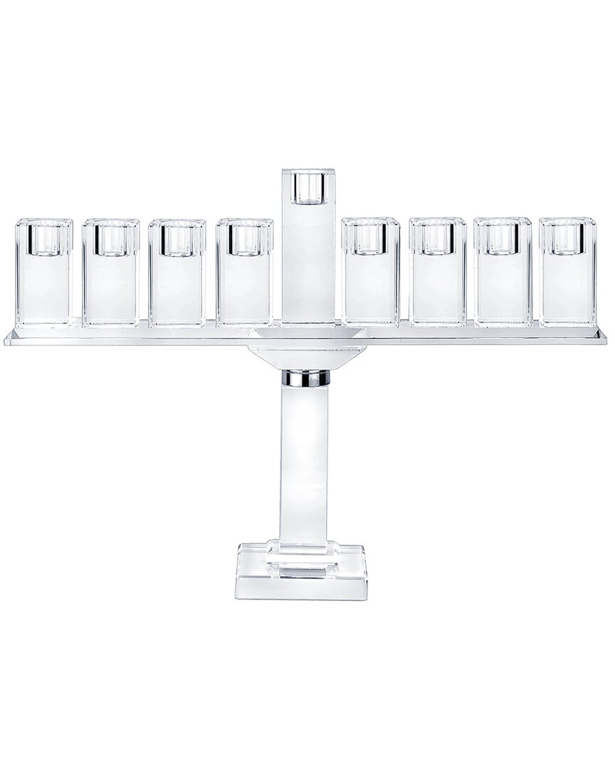 Bt Shalom Crystal Menorah