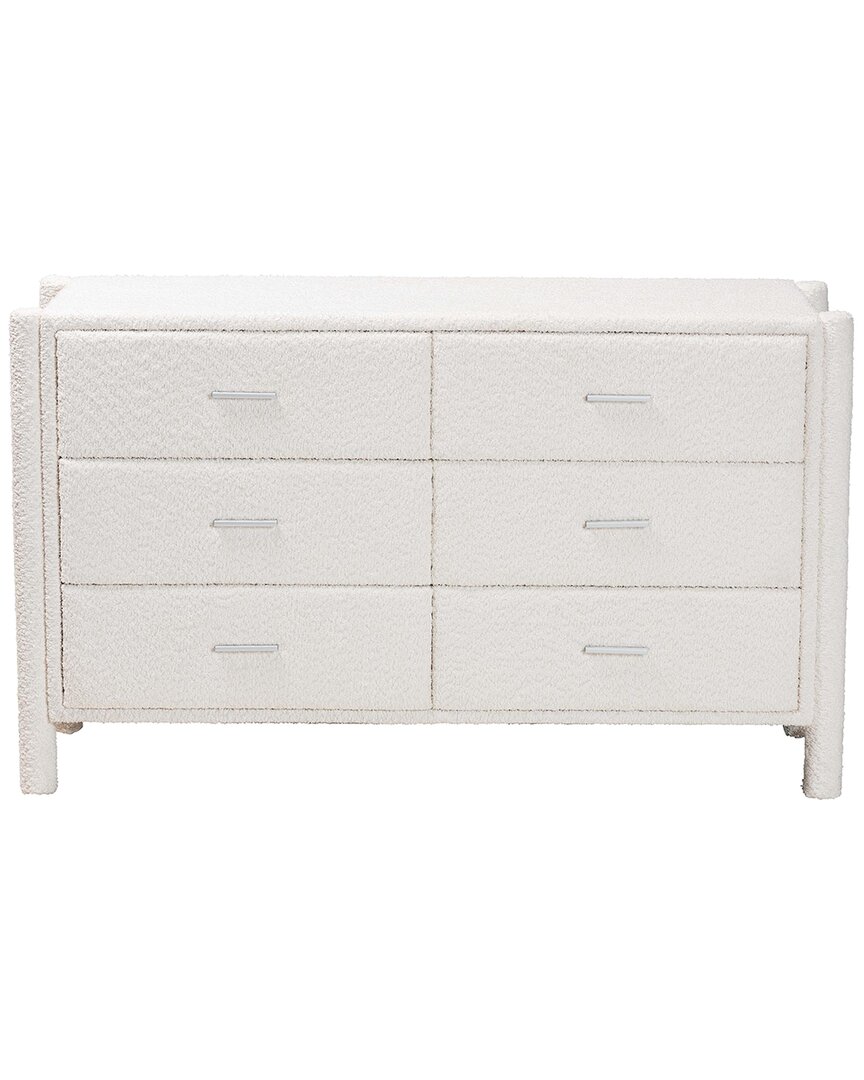 Baxton Studio Laria Modern Teddy-bear 6-drawer Dresser